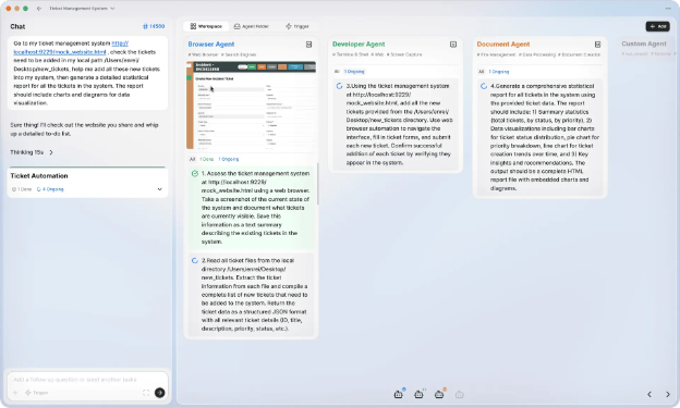 Eigent local-first open-source AI agent interface